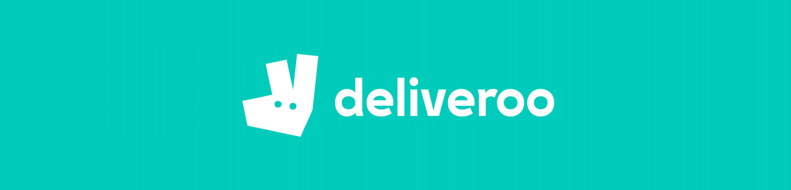 Deliveroo: Blue company logo