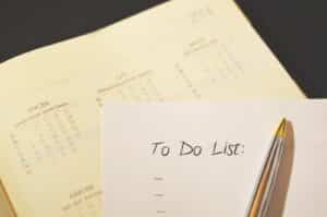 Time management skills: a To Do list