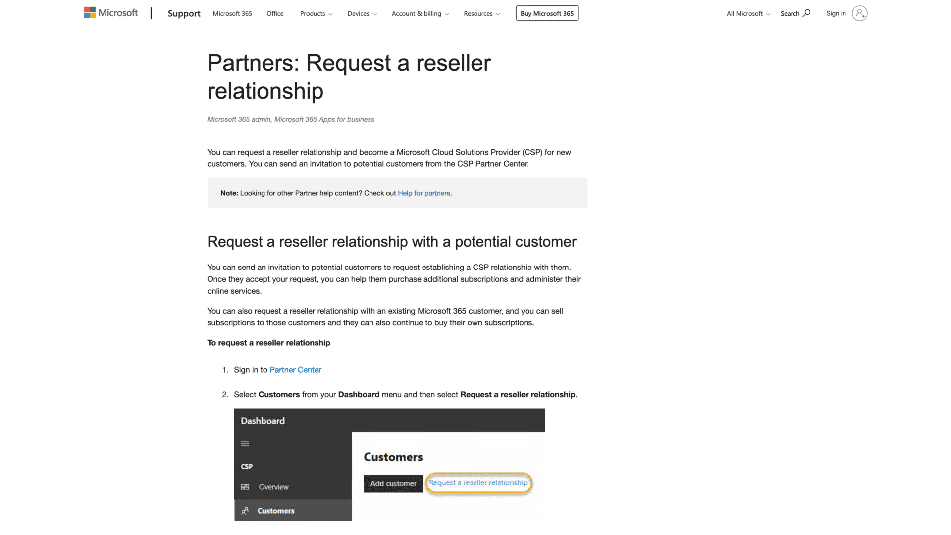 a screenshot of the Microsoft_reseller_homepage